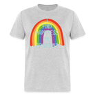 Happiness in Rainbows Classic T-Shirt - heather gray