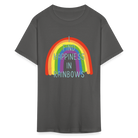 Happiness in Rainbows Classic T-Shirt - charcoal