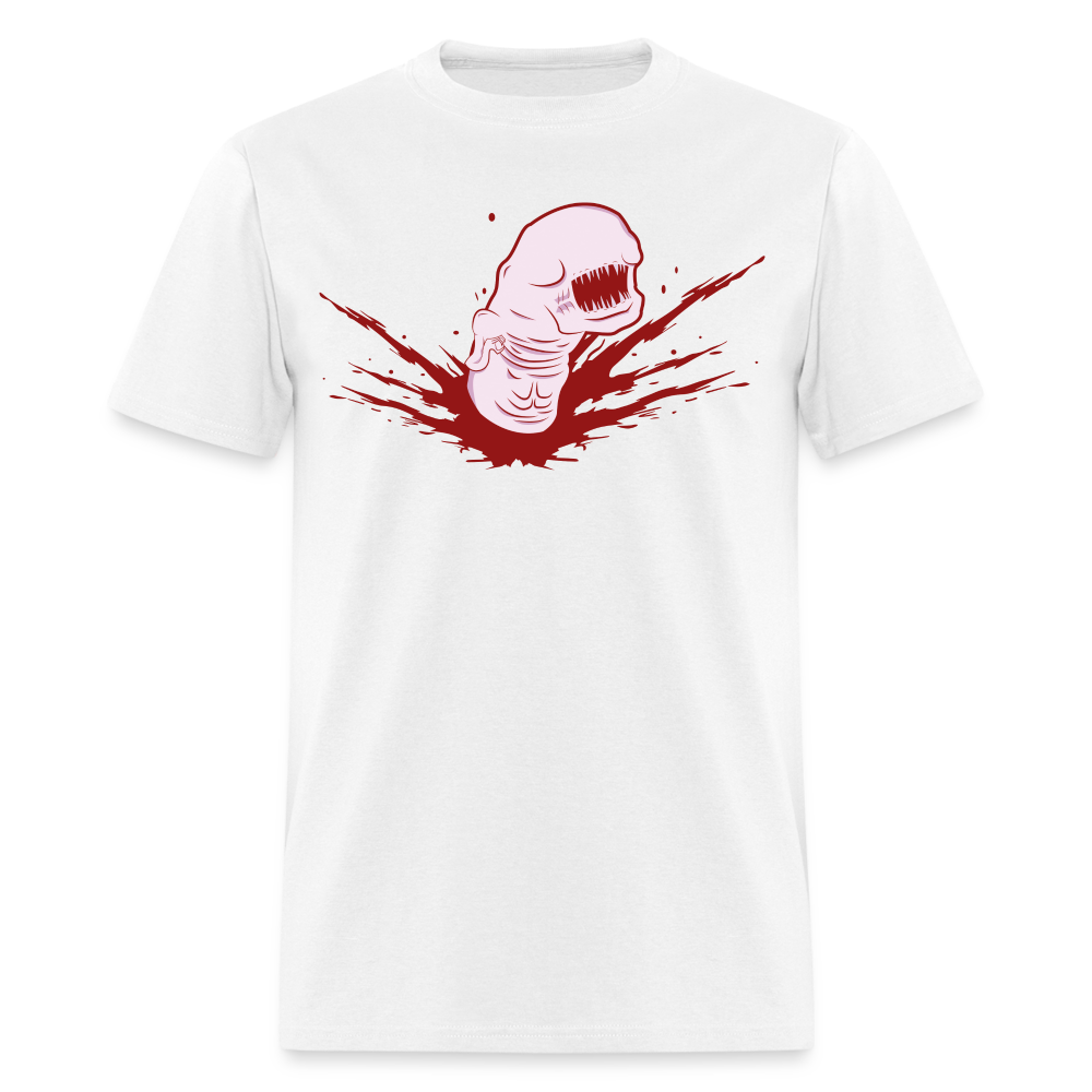 Halloween Alien Unisex Classic T-Shirt - white