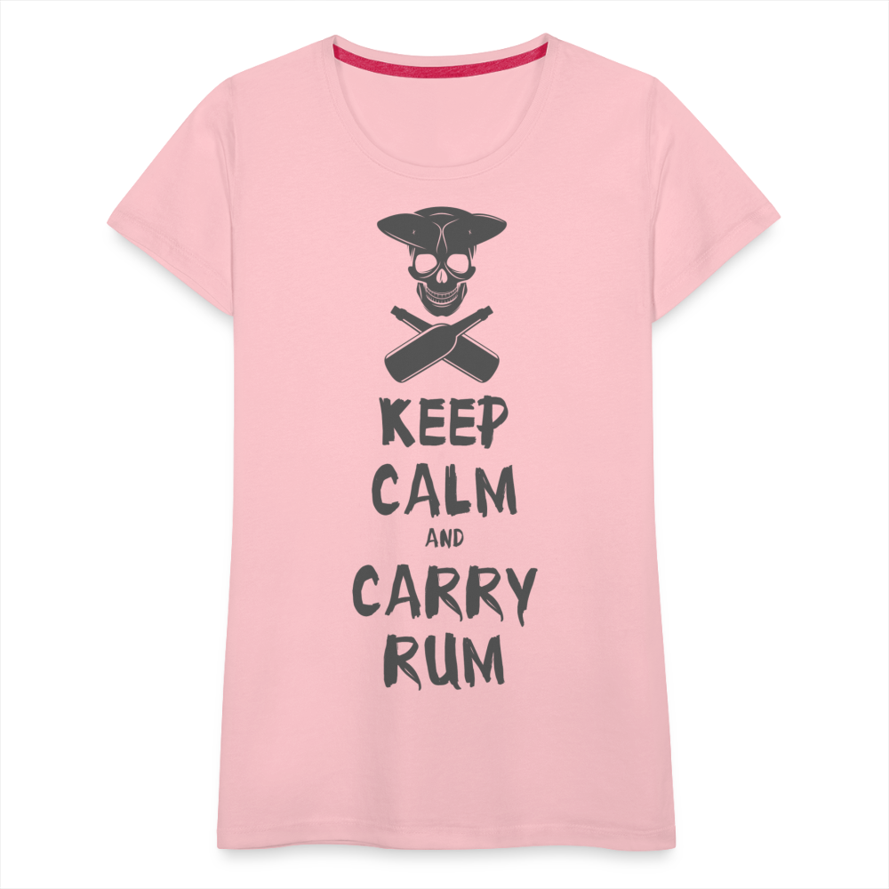 Carry Rum Premium Woman Shirt - pink