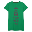 Carry Rum Premium Woman Shirt - kelly green