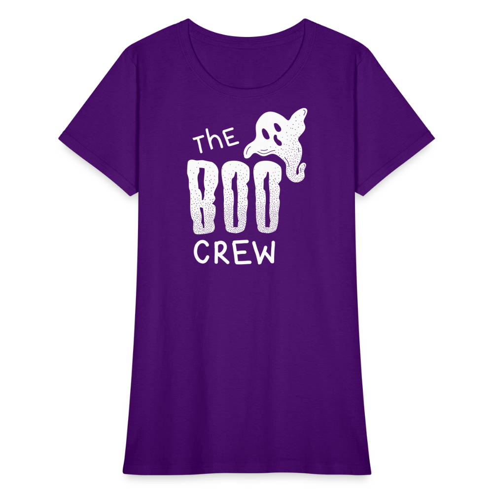 Boo Crew Women's T-Shirt - purple