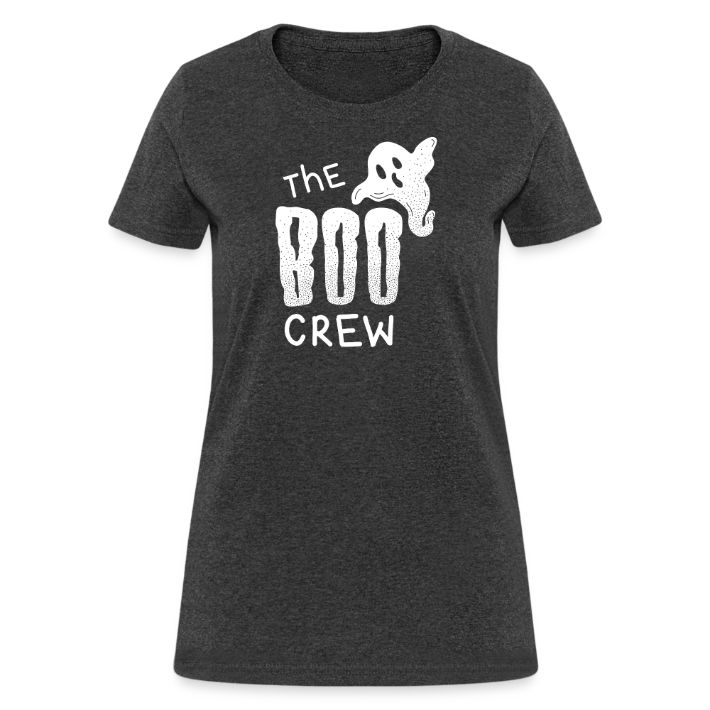 Boo Crew Women's T-Shirt - heather black