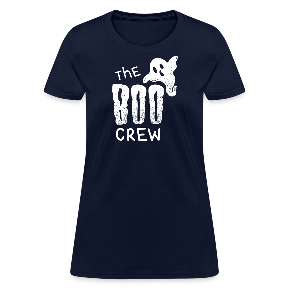 Boo Crew Women's T-Shirt - navy