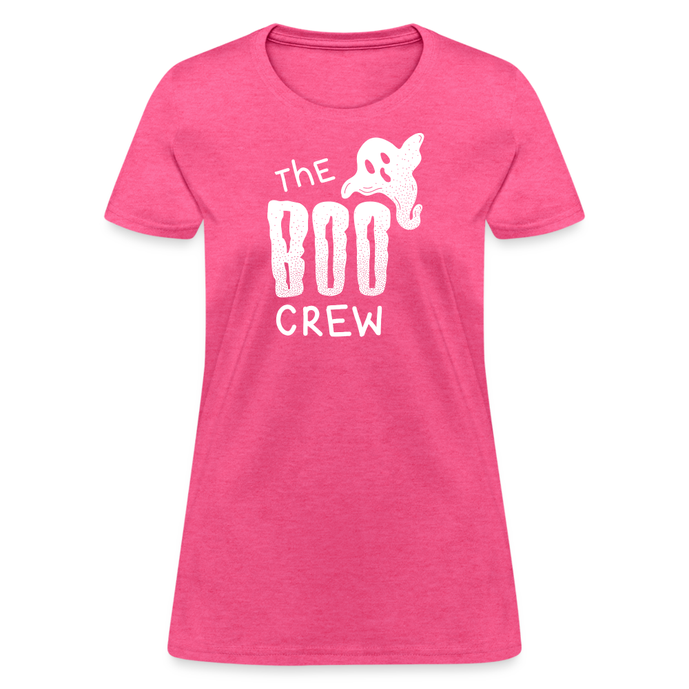 Boo Crew Women's T-Shirt - heather pink