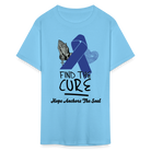 Find the Cure Unisex T-Shirt - aquatic blue