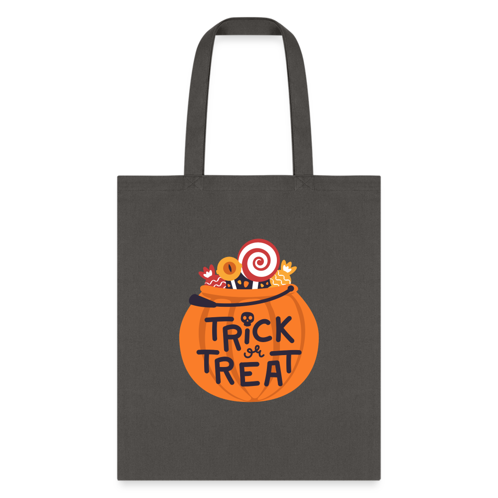 Trick or Treat Kids Halloween Bag - charcoal