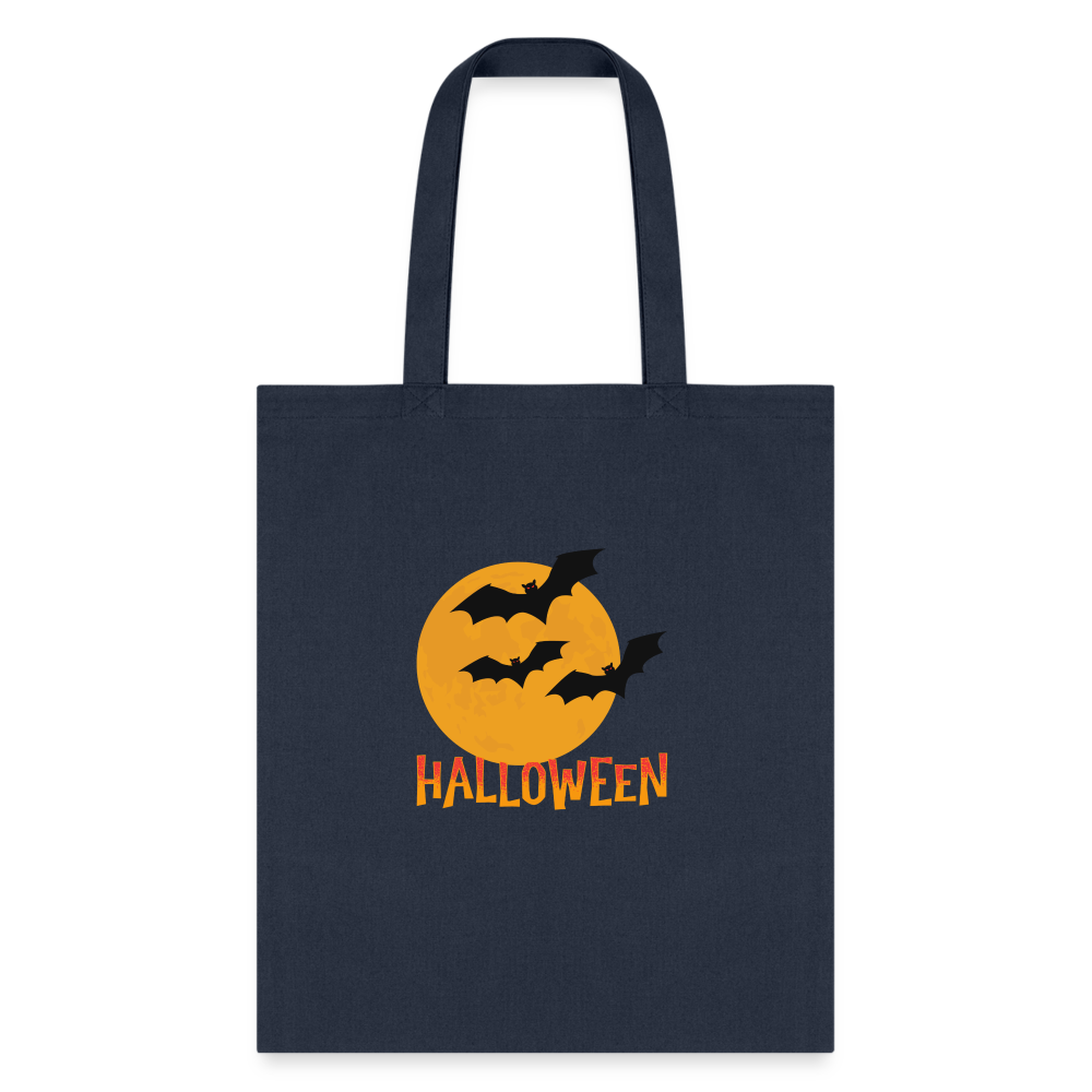 Customizable Trick or Treat Bag for kids - navy