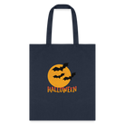 Customizable Trick or Treat Bag for kids - navy