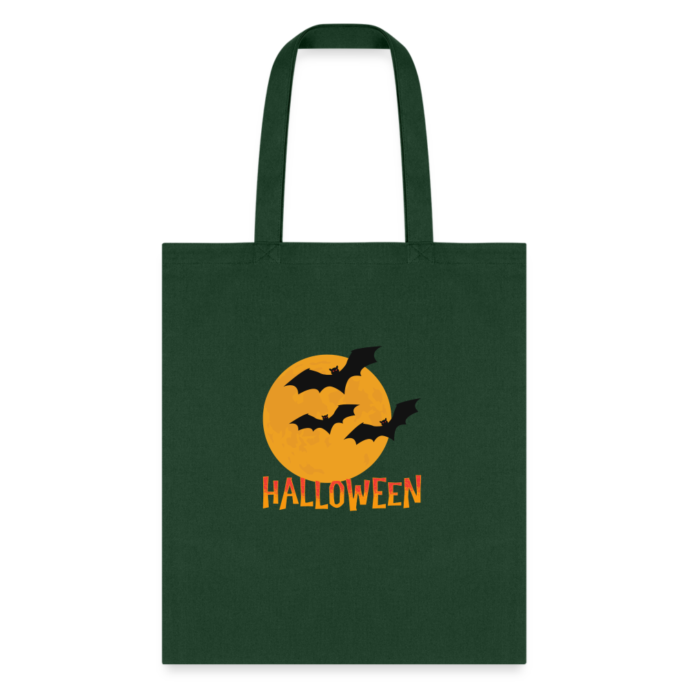 Customizable Trick or Treat Bag for kids - forest green