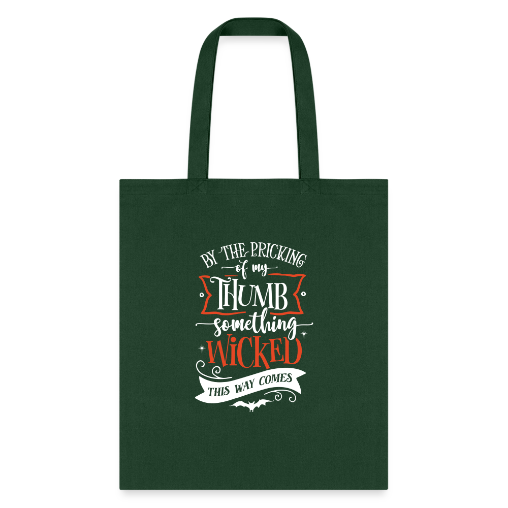 Customizable Trick or Treat Kids Bag - forest green