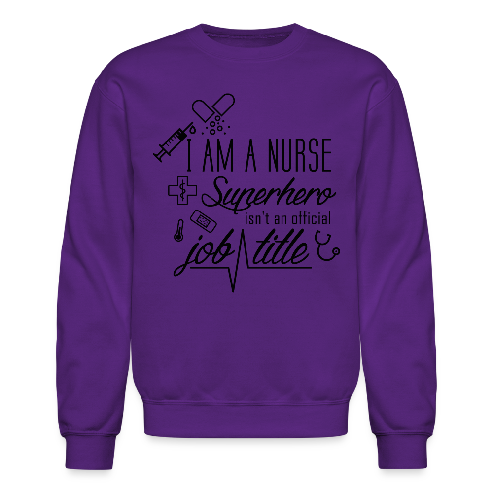 Nurse Unisex Sweatshirt - purple