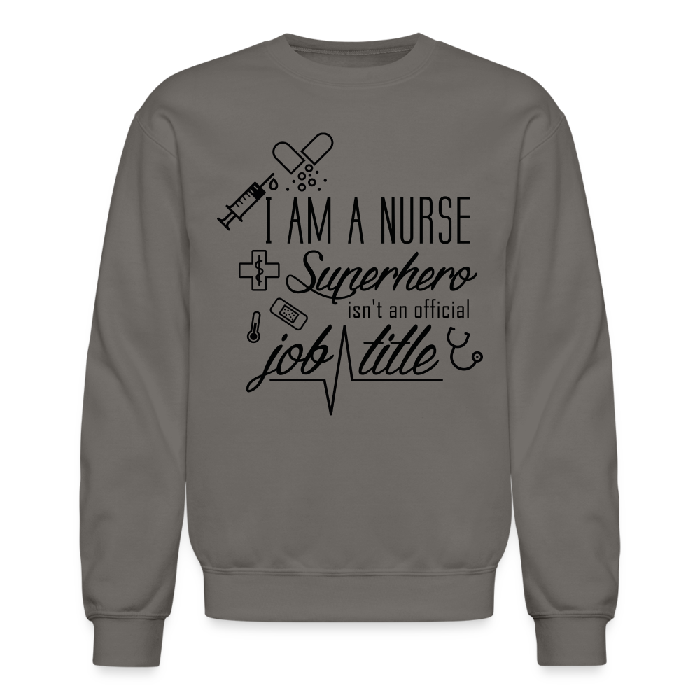 Nurse Unisex Sweatshirt - asphalt gray