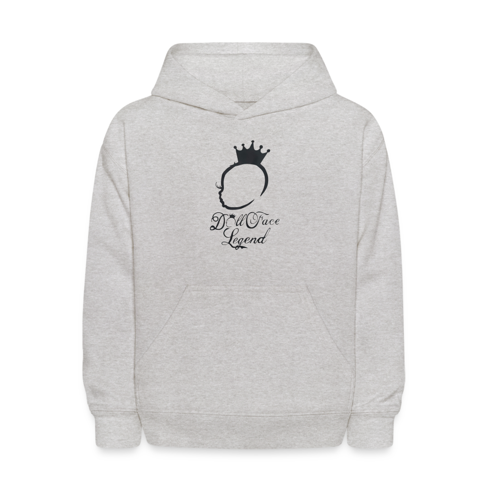 Doll Face Legends Kids' Hoodie - heather gray