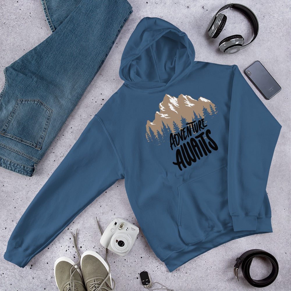Adventure Awaits Unisex Hoodie – TheDreamarket